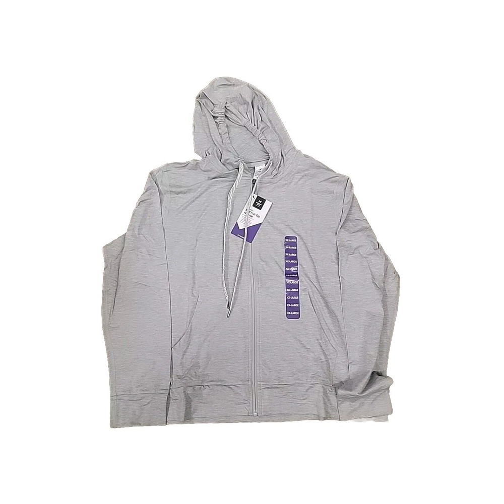 Member's Mark Ladies Favorite Soft Jacket Size XXL Light Grey Heather